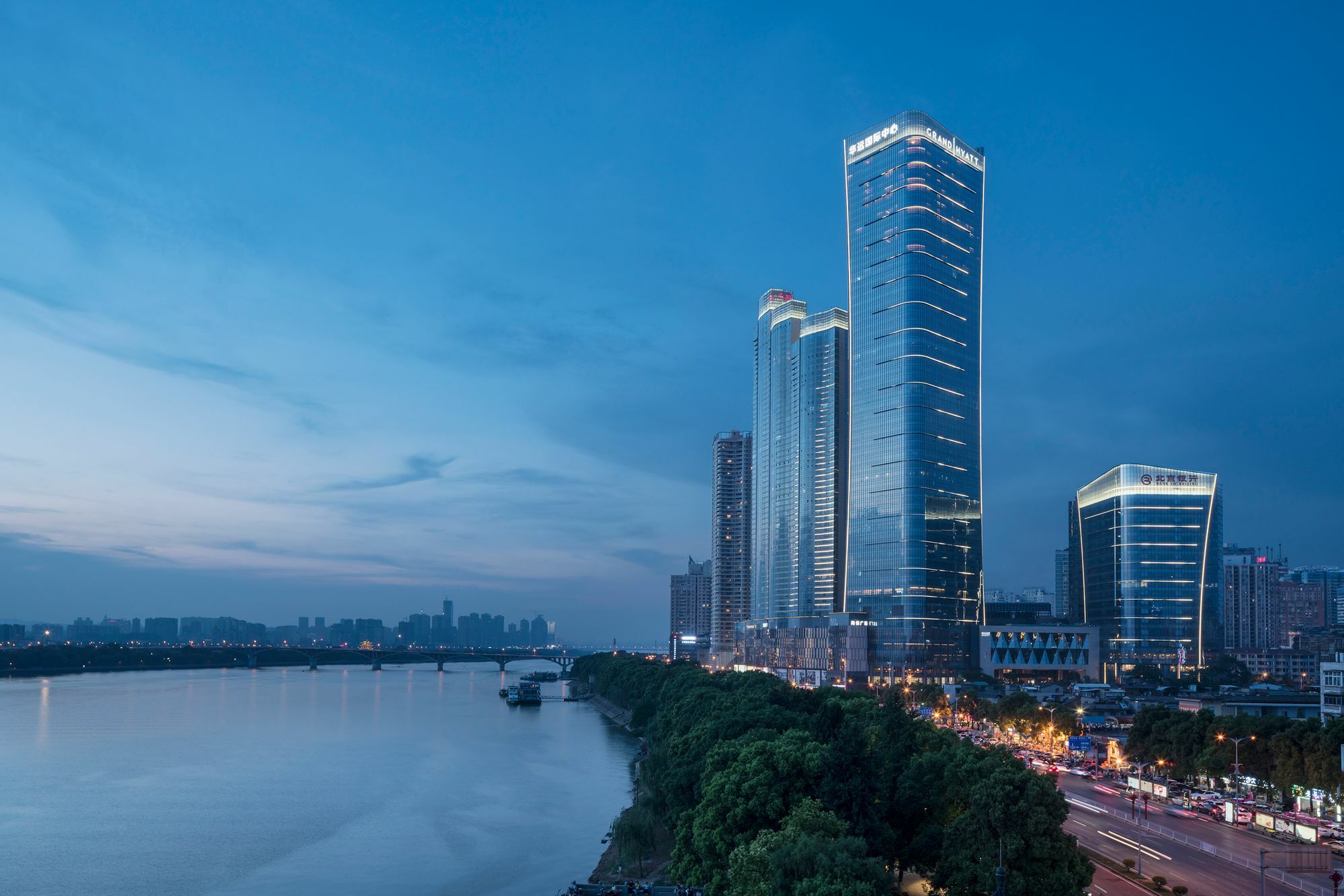 Grand Hyatt Changsha Hotel Exterior foto